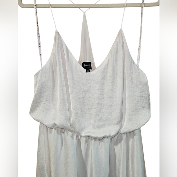 Bardot White Strappy Midi Dress, Size 10/L, GUC - Picture 2 of 6